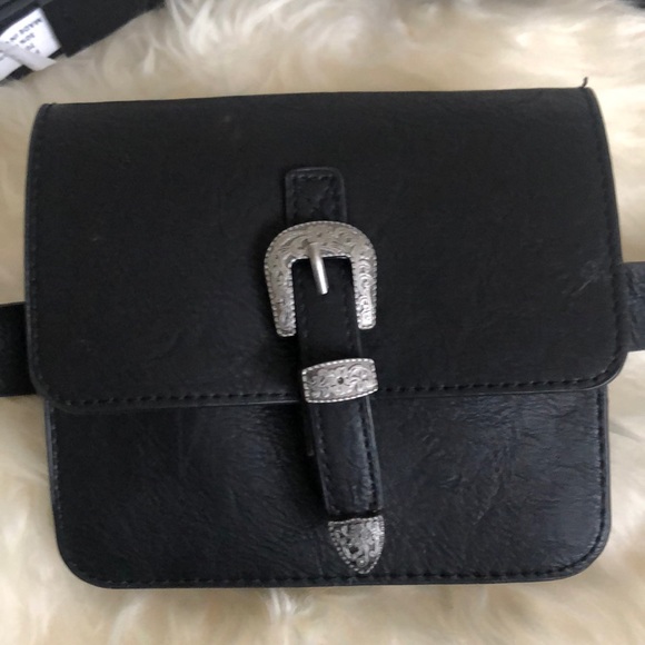 Brand new BLACK vegan leather clutch belt - Picture 2 of 4